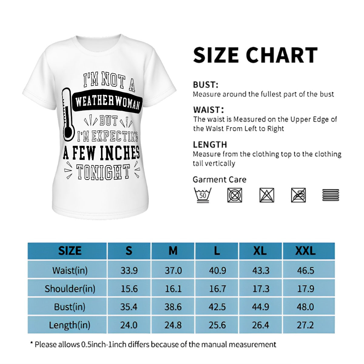 A Few Inches Women's Short-Sleeve T-Shirt