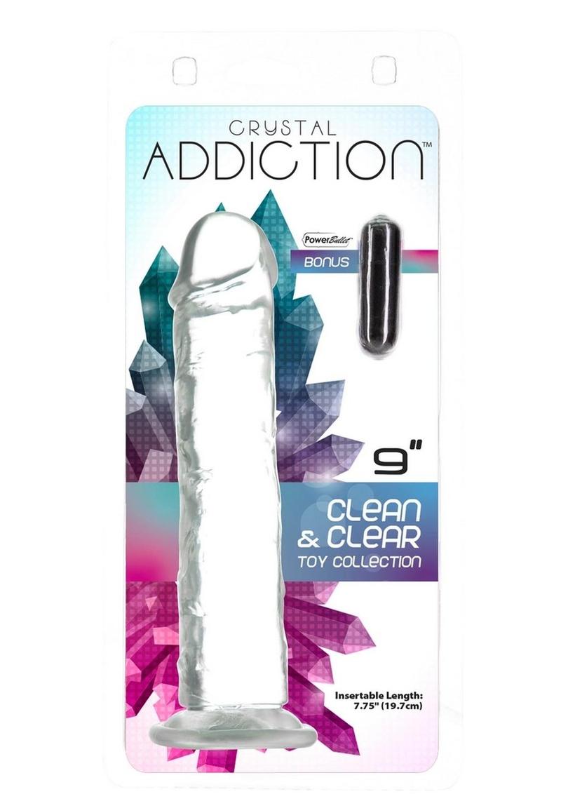 Addiction Crystal Addiction Vibrating Vertical Dong