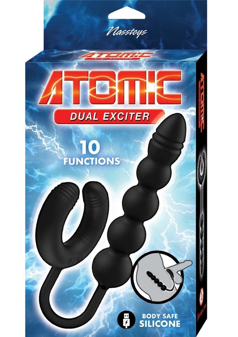 Atomic Dual Exciter Silicone Anal Stimulator