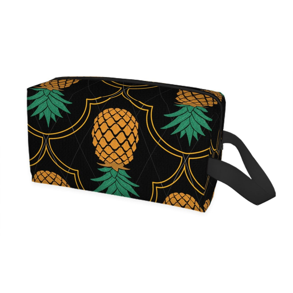 Colorful Pineapple Travel Toiletry Bag Portable Large Capacity