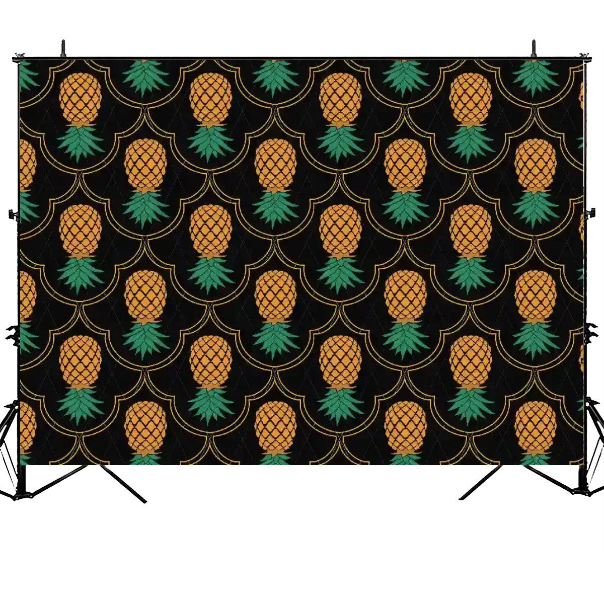 Fancy Upside Down Pineapple Photography Backdrops