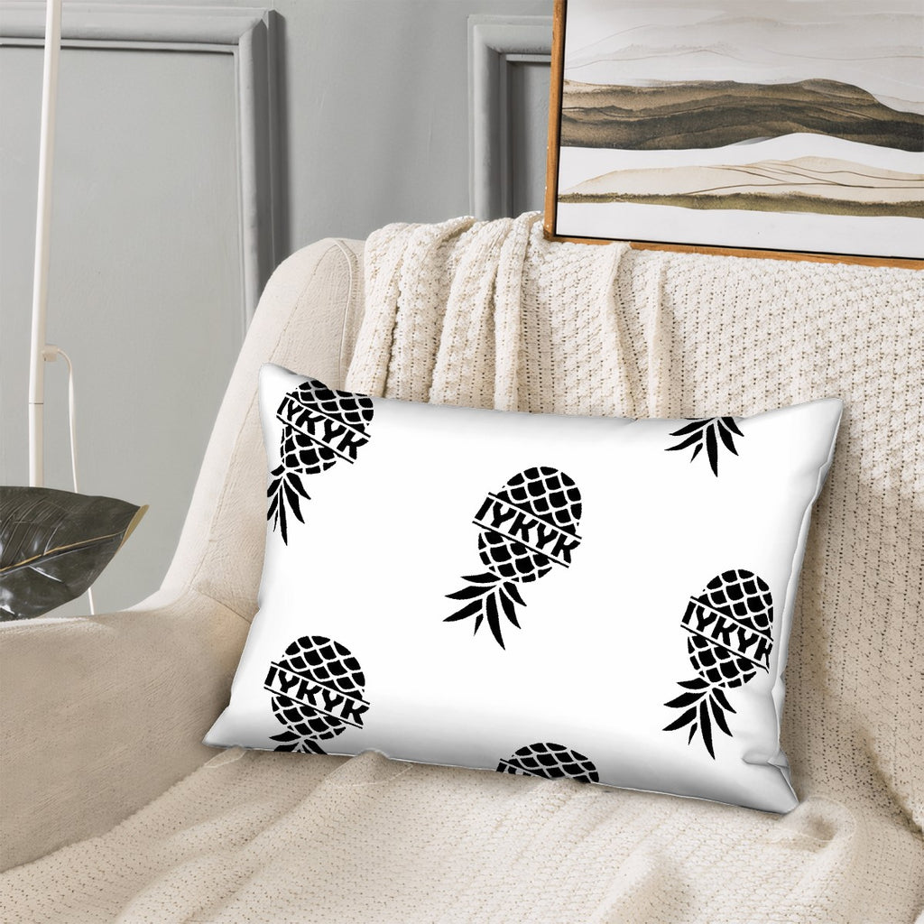 IYKYK Pineapple Satin Pillowcase with Hidden Zipper
