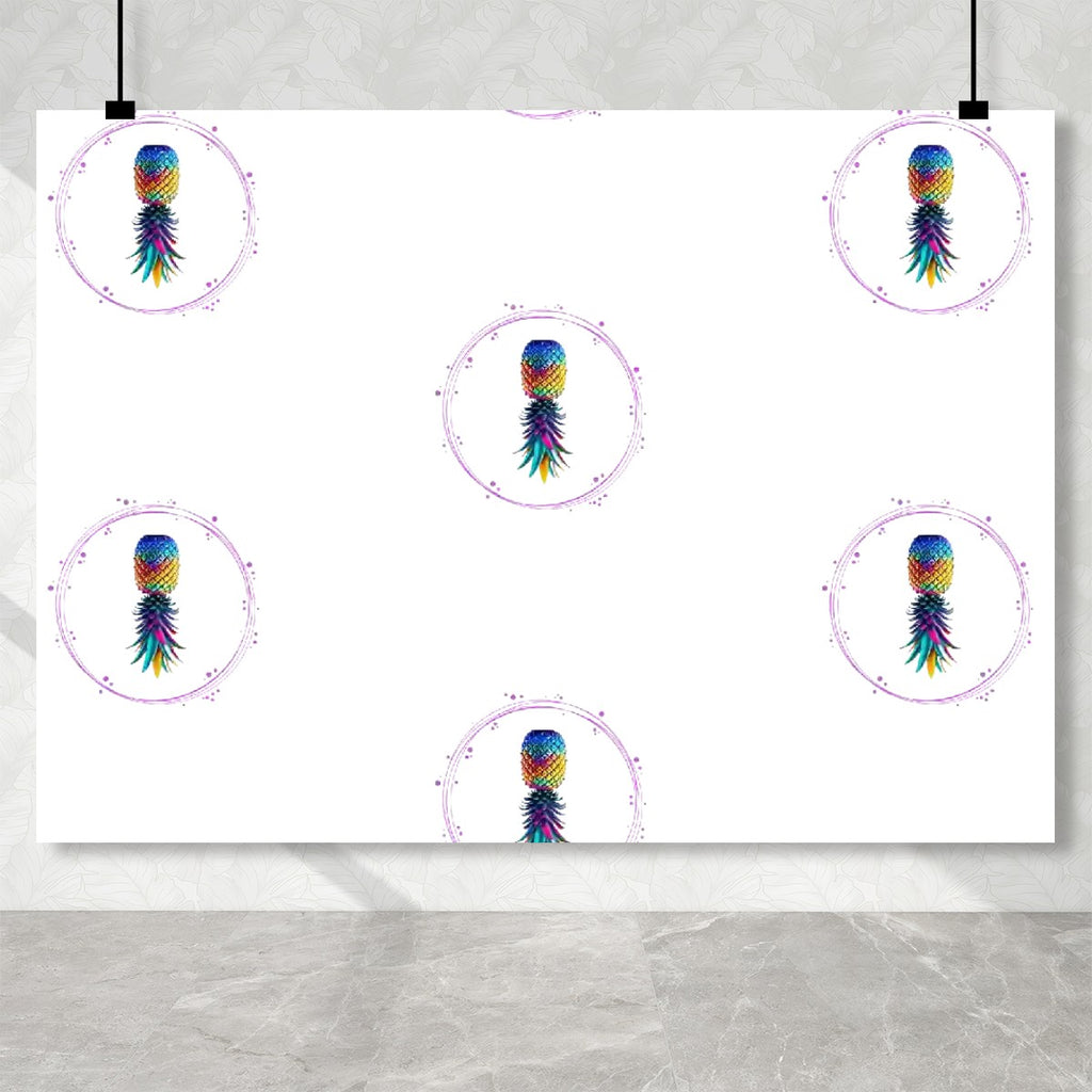 Upside Down Pineapple Photography Backdrops