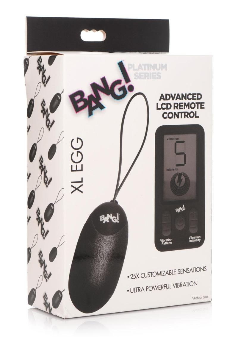 Bang! 25x Rechargeable Silicone XL Egg With Remote Control