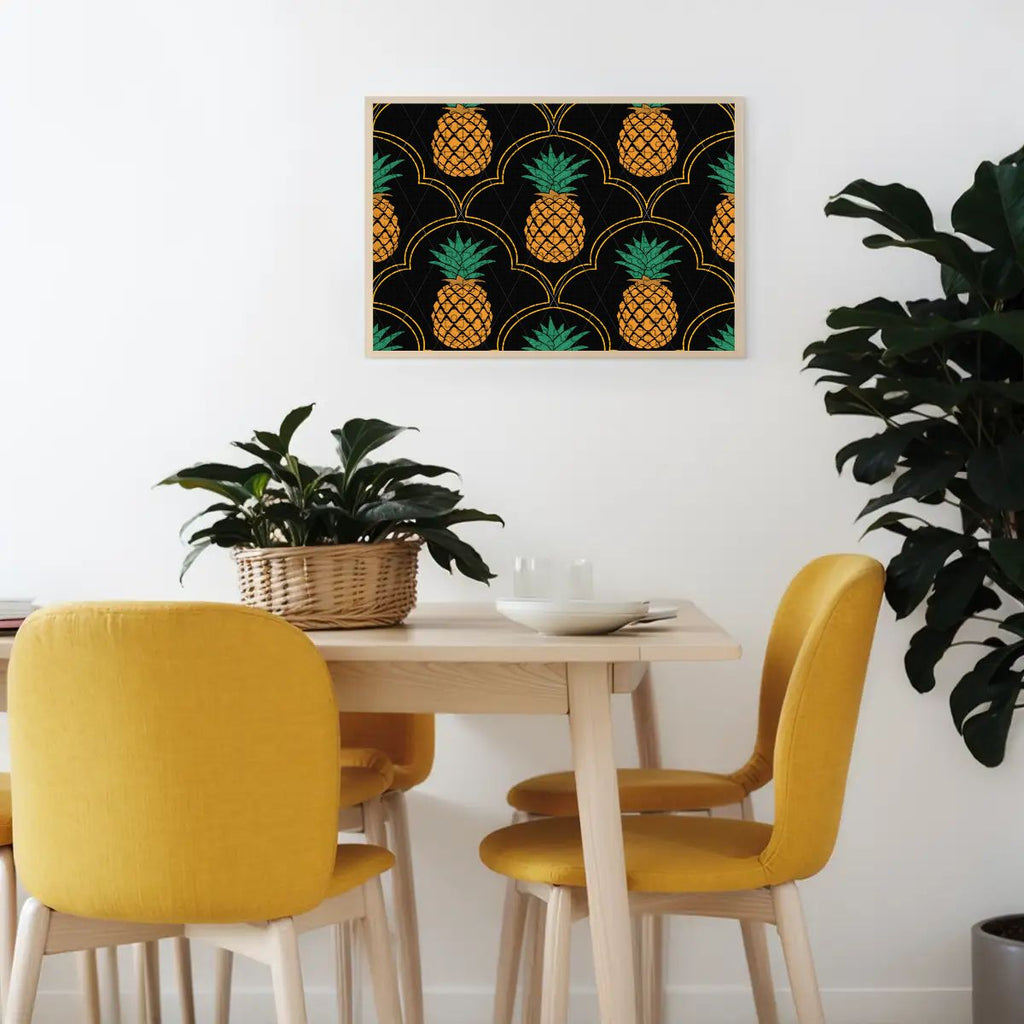 Upside-Down Pineapple Wooden Jigsaw Puzzles 300 pcs (Horizontal)