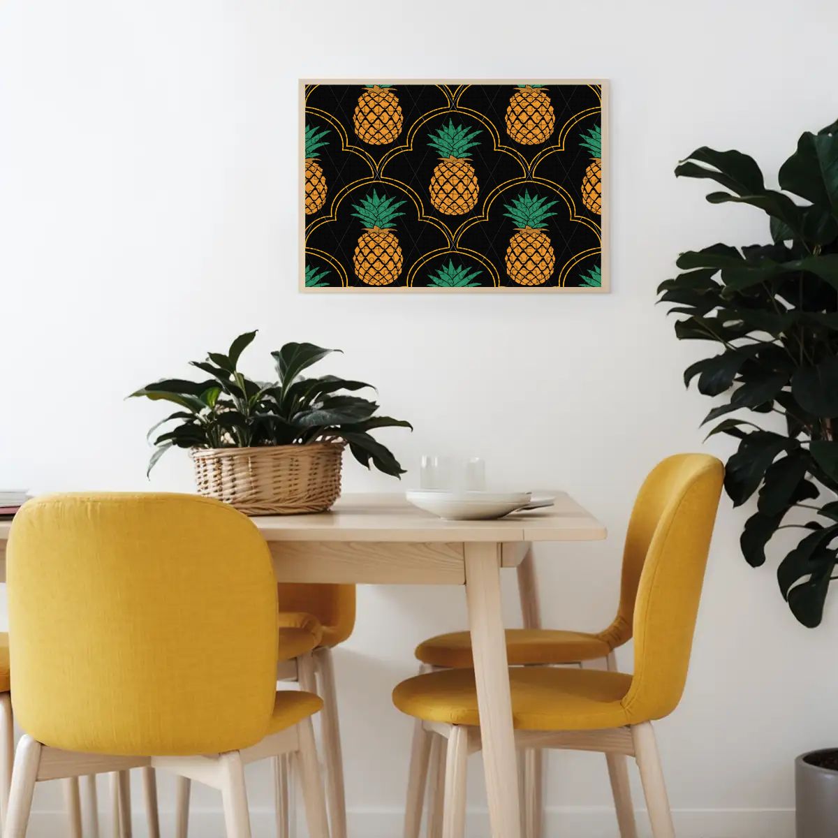 Upside-Down Pineapple Wooden Jigsaw Puzzles 300 pcs (Horizontal)