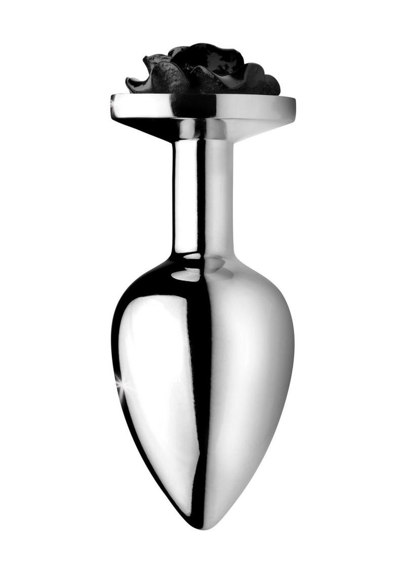 Booty Sparks Black Rose Medium Anal Plug
