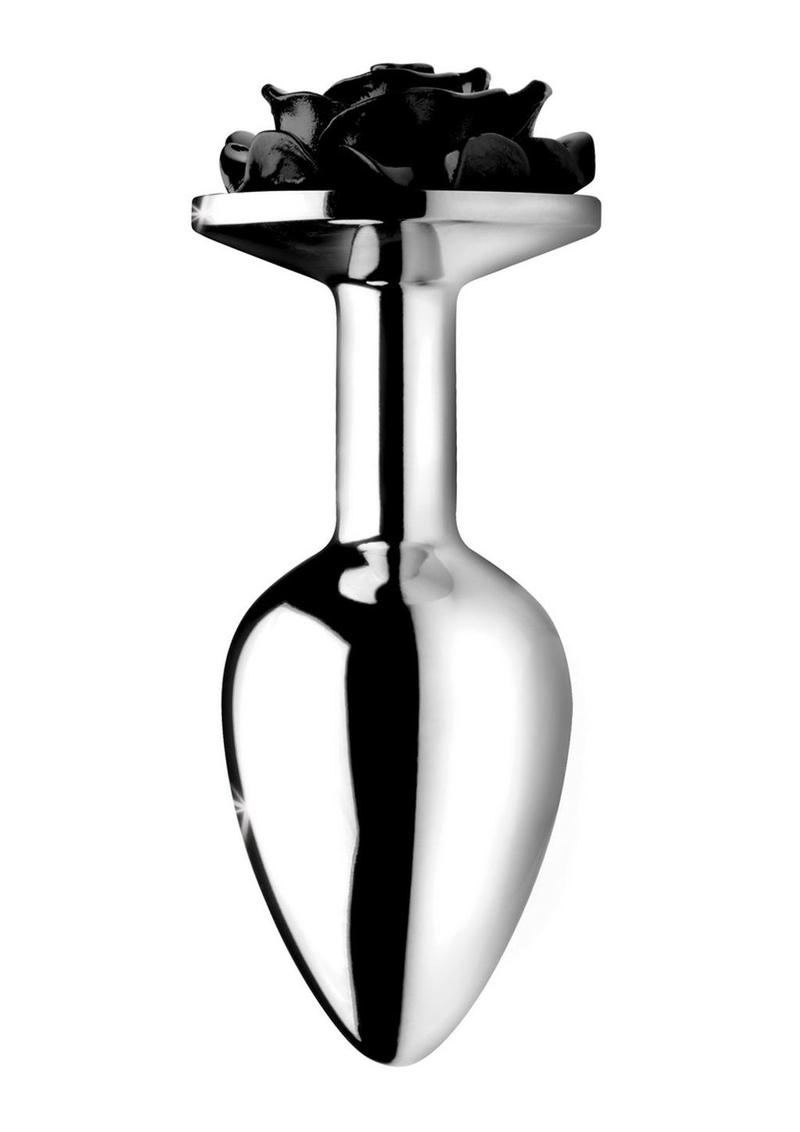 Booty Sparks Black Rose Medium Anal Plug