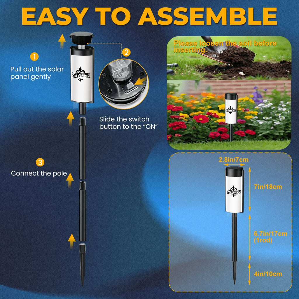 Swinger Outdoor Solar Lights