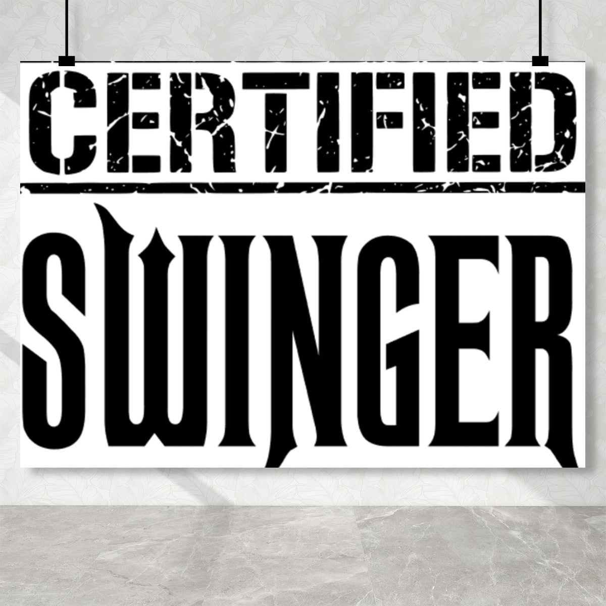 Certified Swinger Photography Backdrops