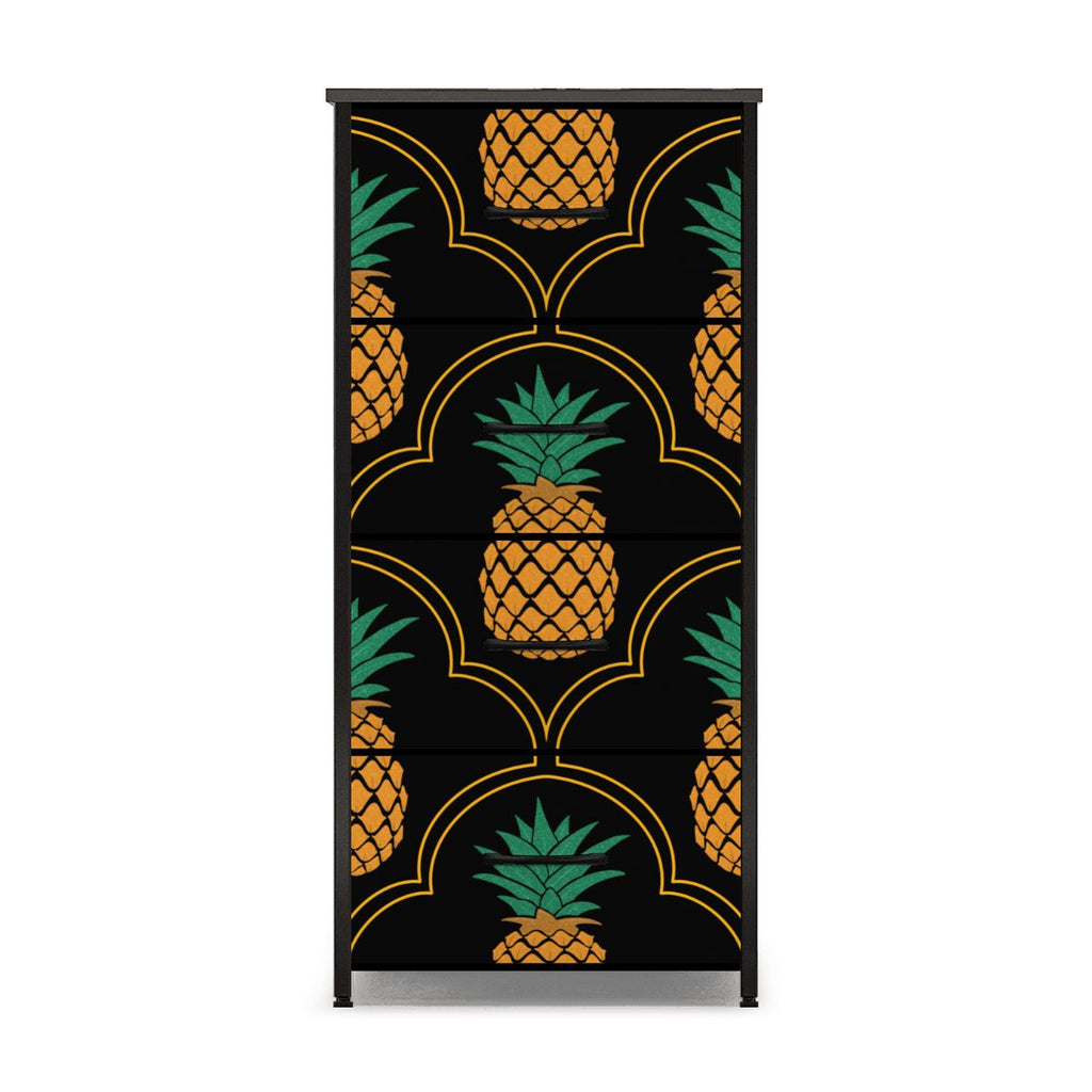 Fancy Upside-Down Pineapple 4-Drawer Dresser