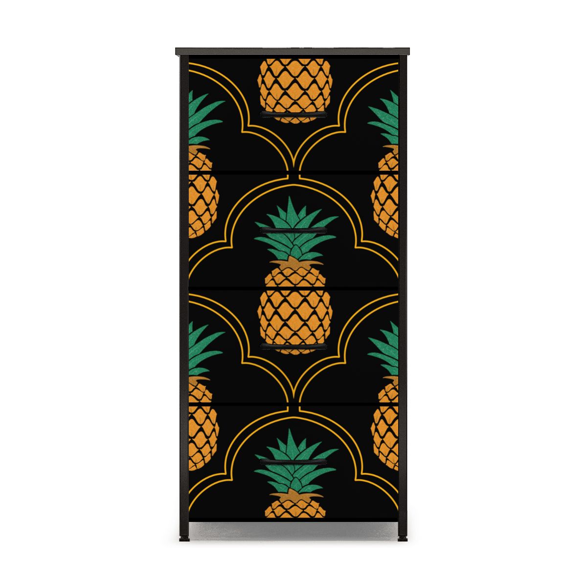 Fancy Upside-Down Pineapple 4-Drawer Dresser