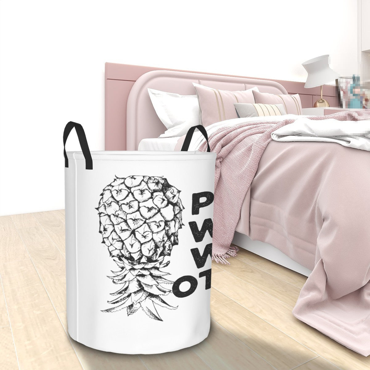 Plays Well With Others Circular Laundry Basket