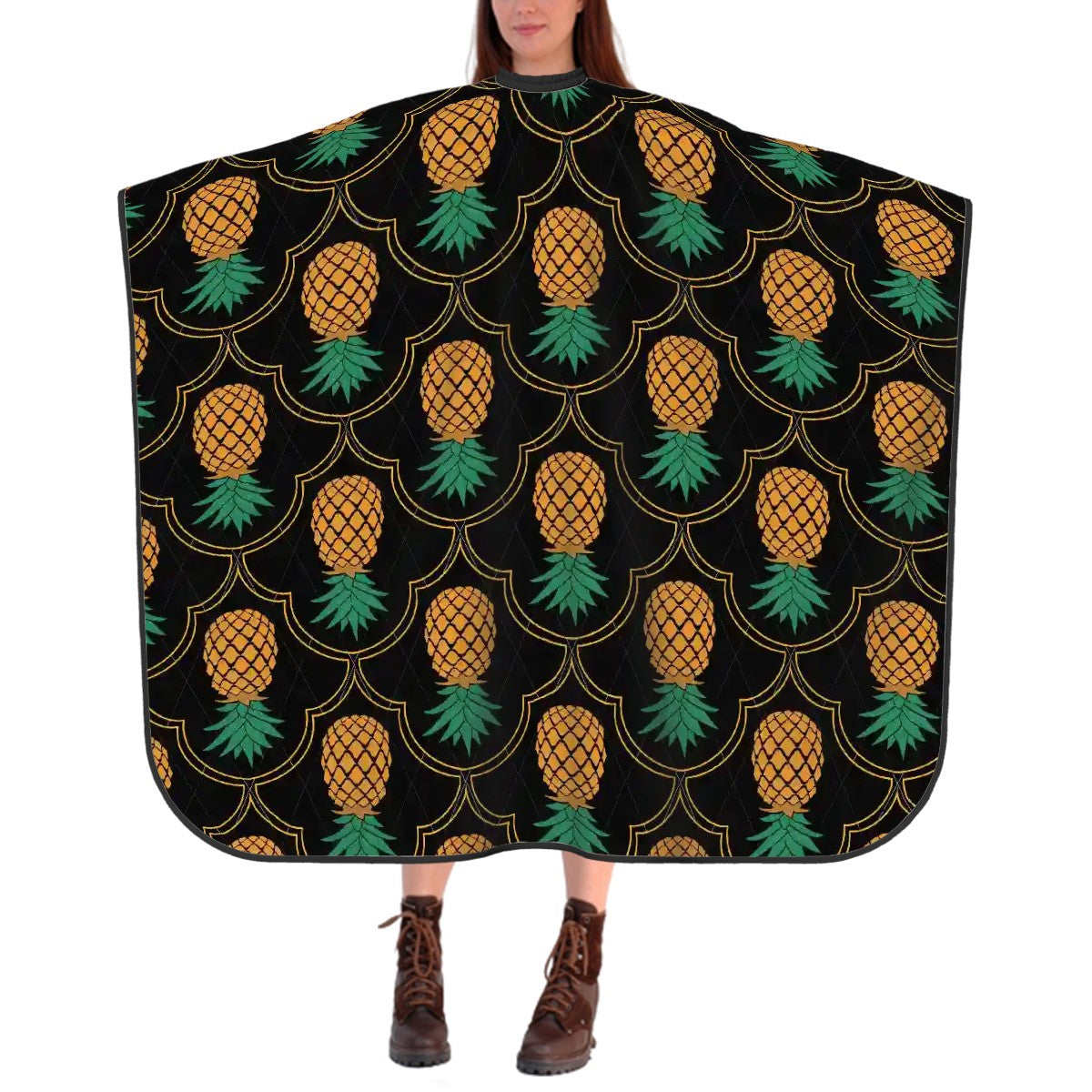 Upside Down Pineapple Adult Hair Cutting Cape