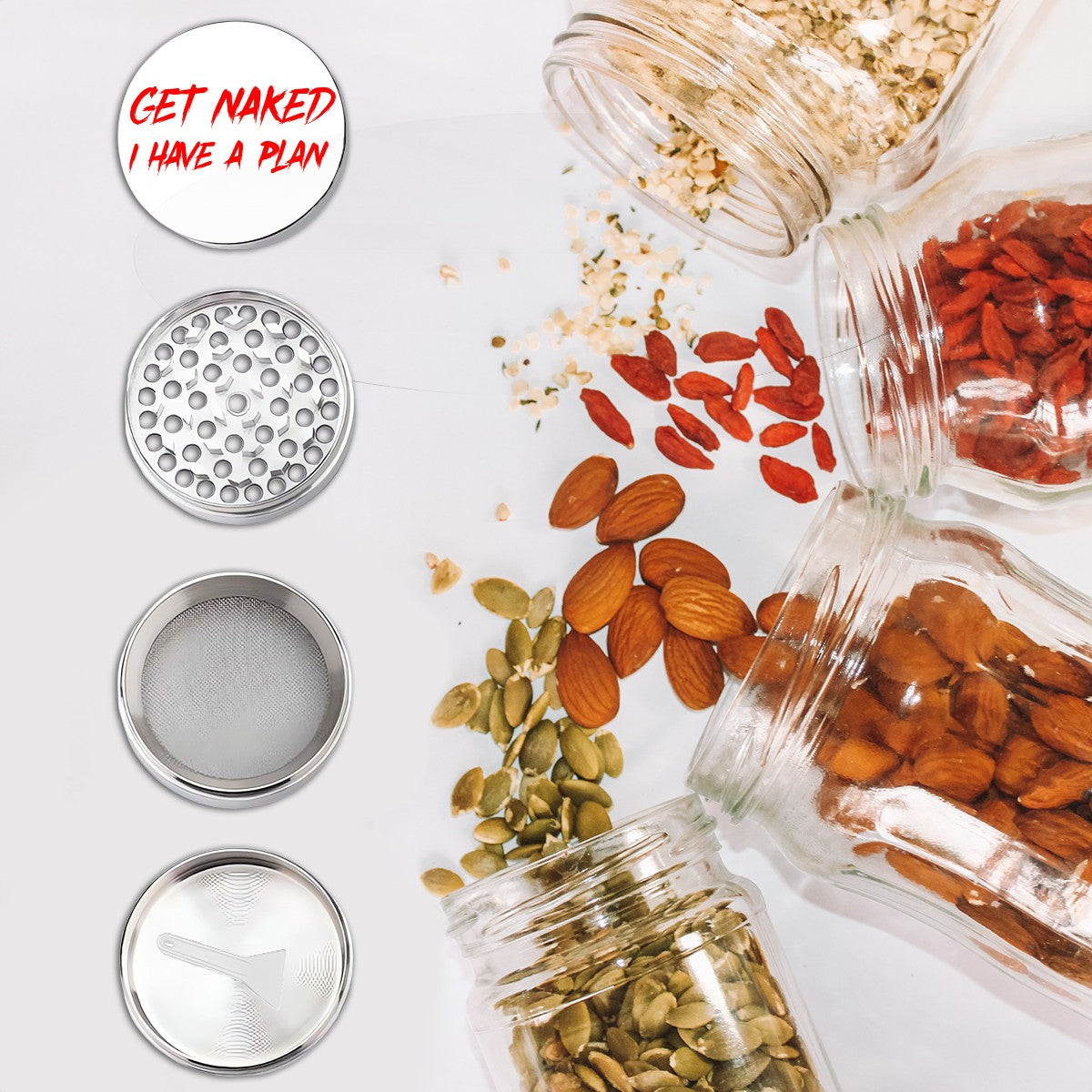 Get Naked Herb Grinder