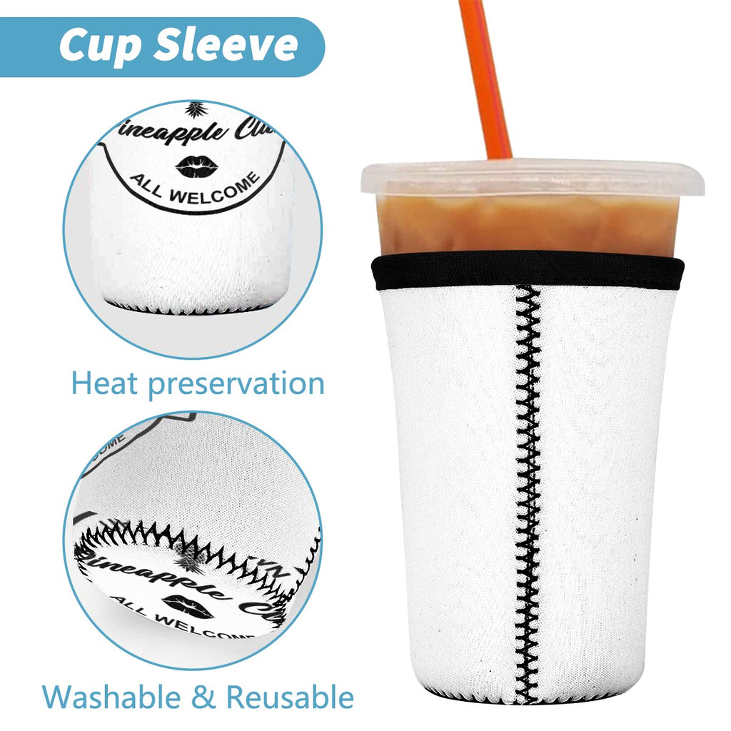 Upside Down Club Neoprene Koozies Cup Sleeve 3pcs