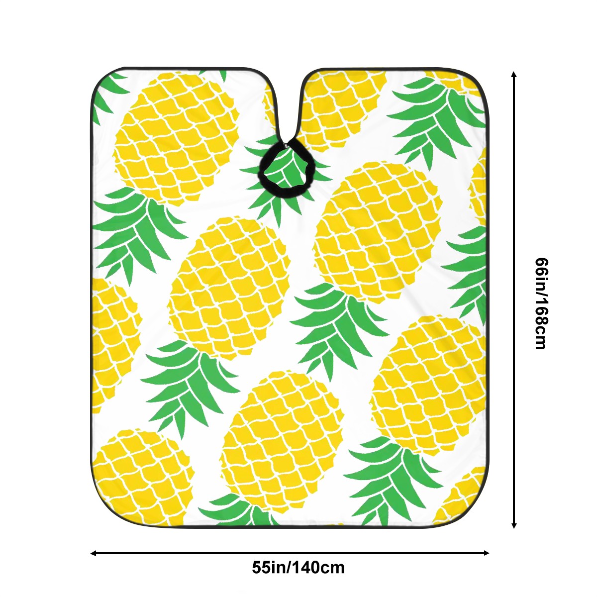 Upside Down Pineapple Adult Hair Cutting Cape