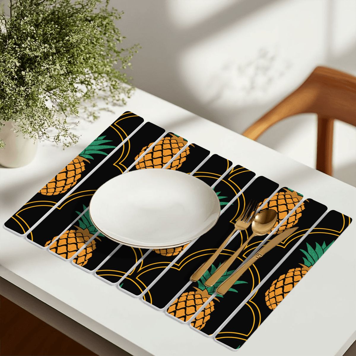 Upside-Down Pineapple Diatomaceous Earth Drying Mat