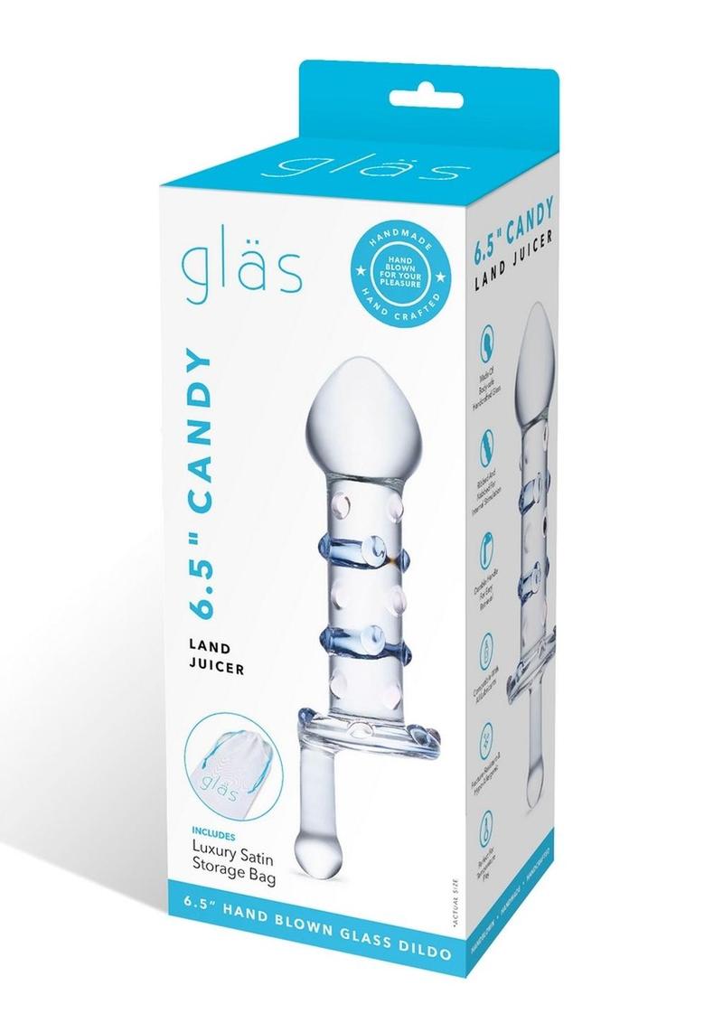Glas Candy Land Juicer Glass Dildo with Pleasure