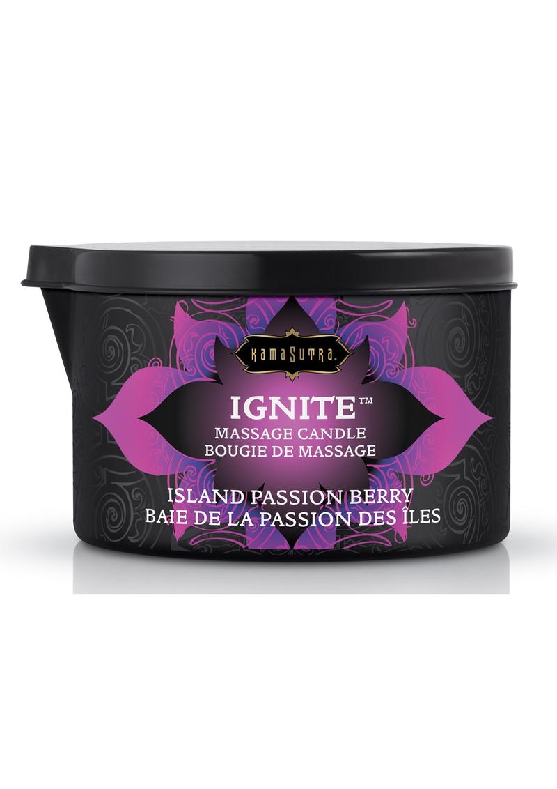Ignite Massage Candle Island Passion Berry