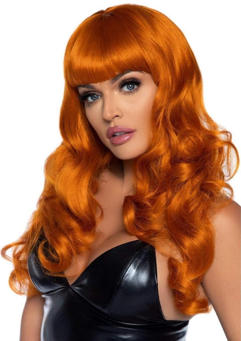 Leg Avenue Misfit Long Wavy Bang Wig  One Siz