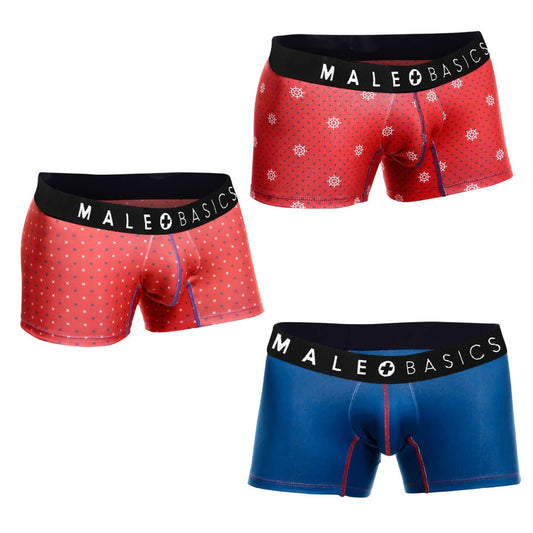 MaleBasics 3-Pack Trunk Prints
