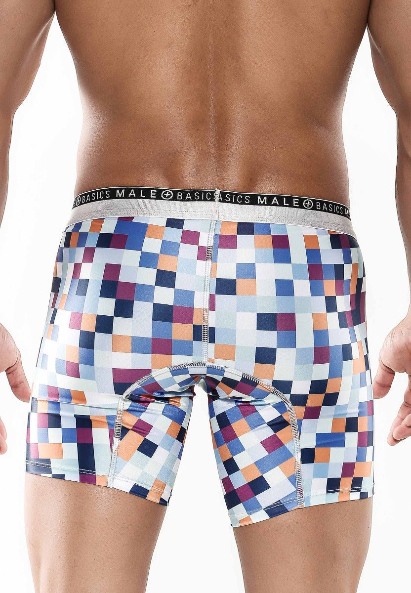 Malebasics Hipster Boxer Brief Pixels