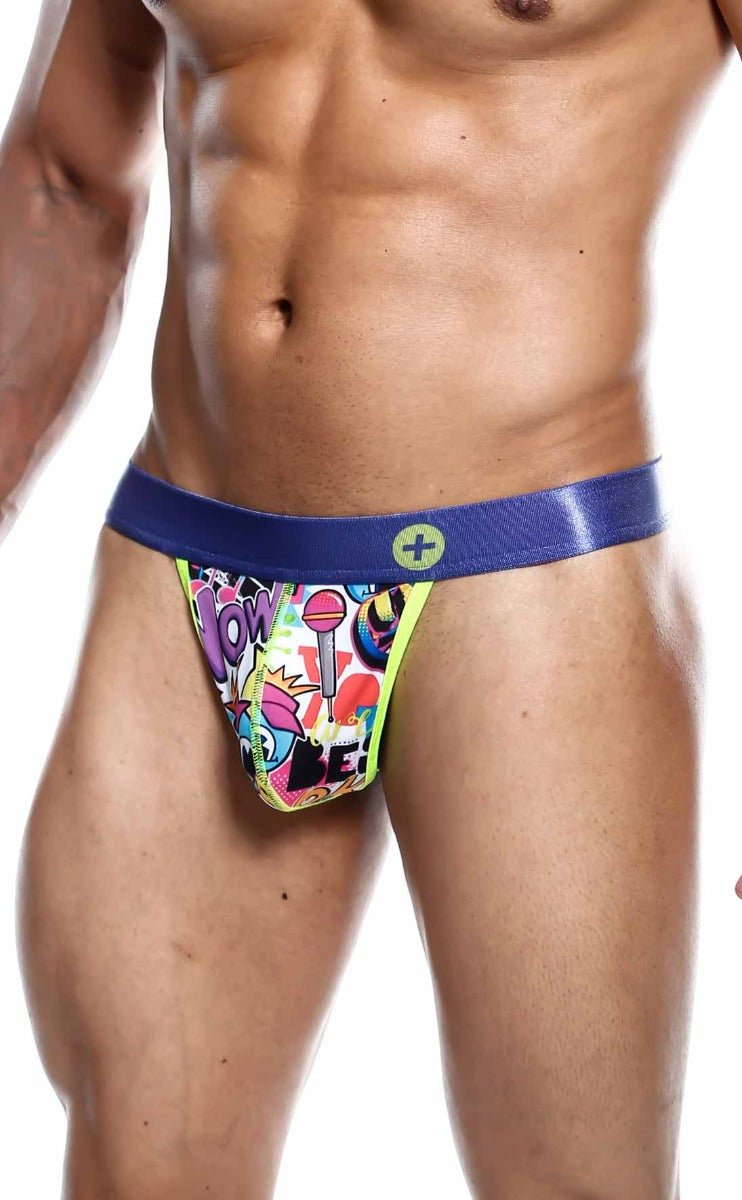 MaleBasics Hipster Thong Comics