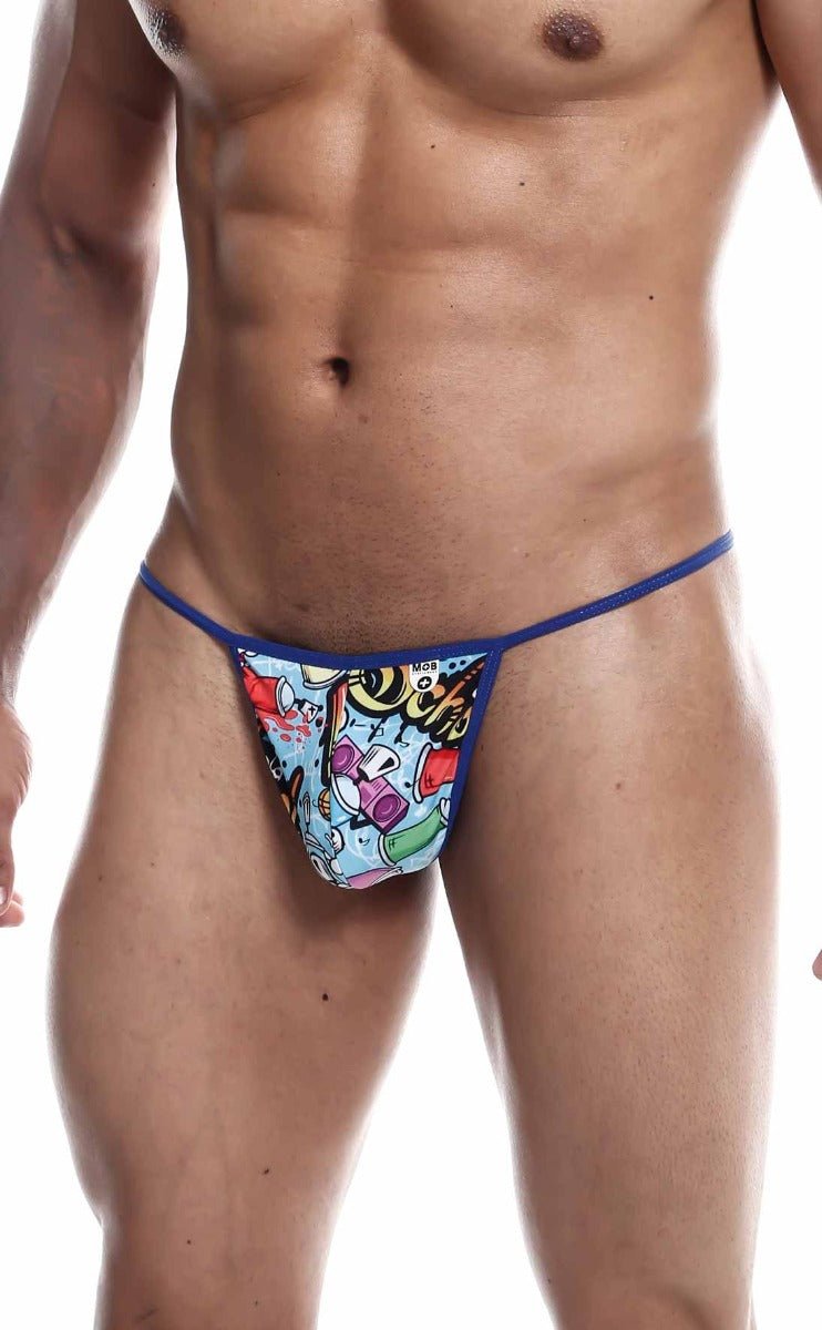 MOB Hipster T Thong Print
