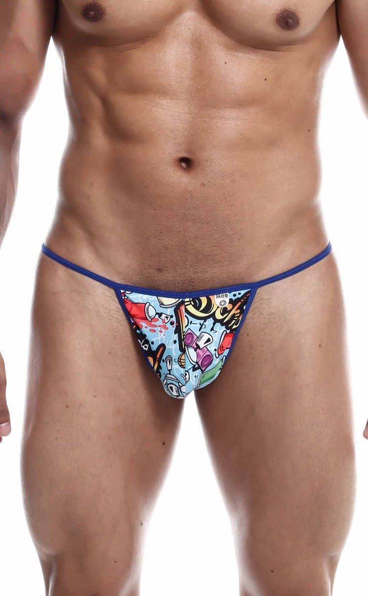 MOB Hipster T Thong Print