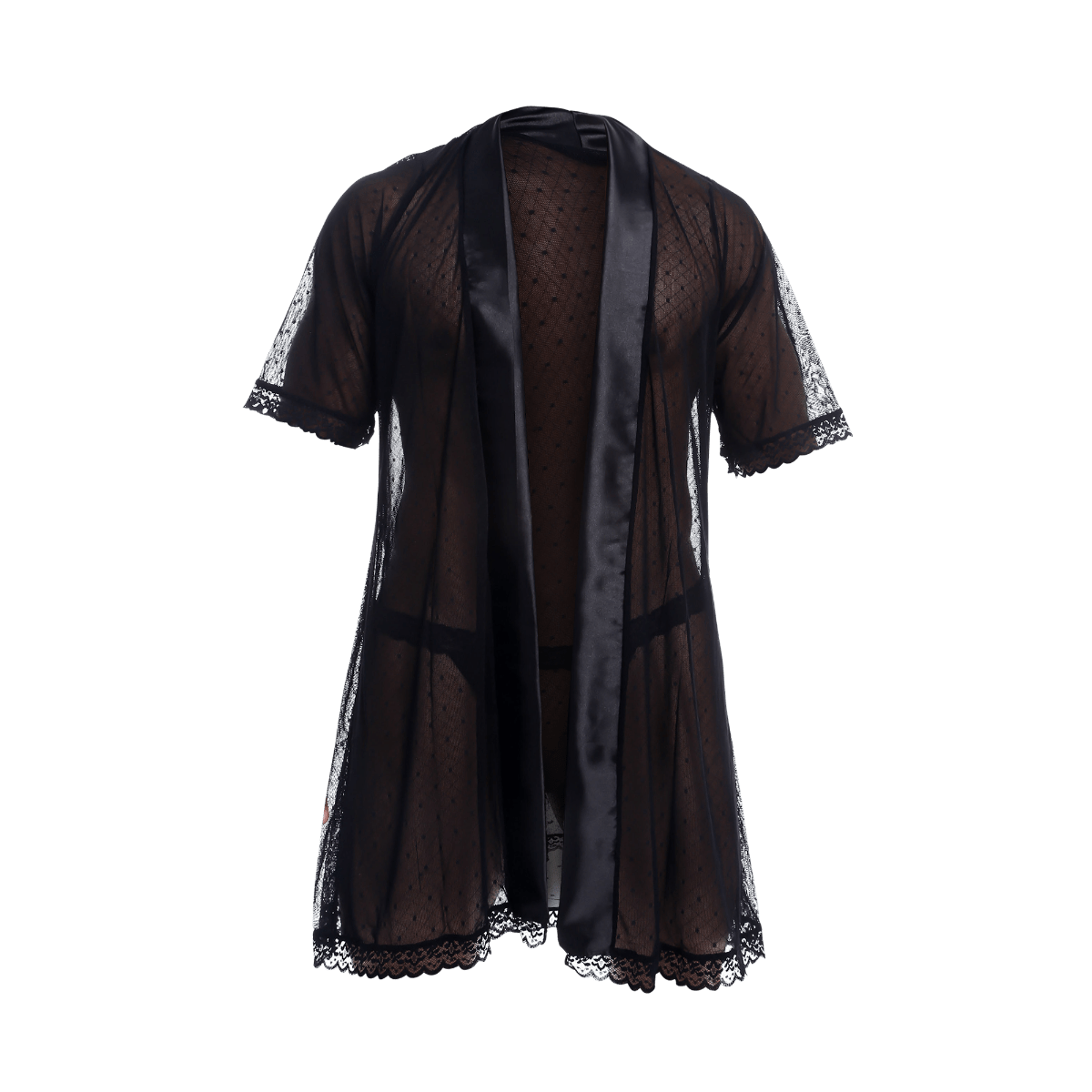 MOB Sultry Robe & Thong set Final Sale